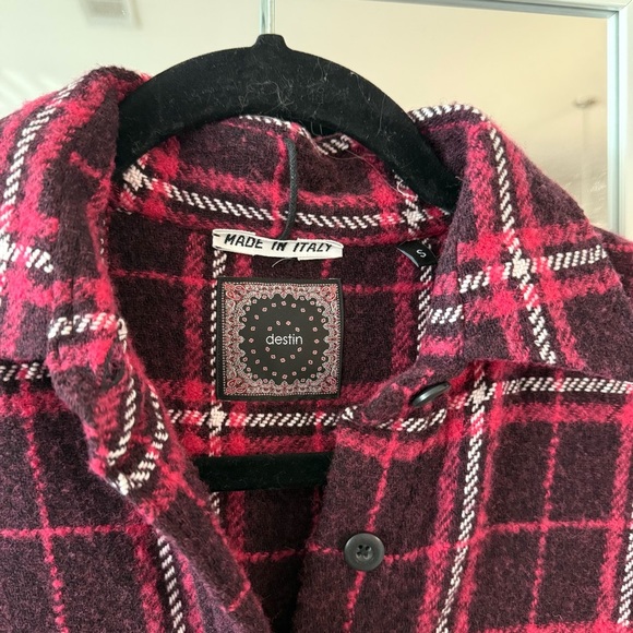 Women’s Destin Button Up Mini Dress Size Small - Picture 2 of 4